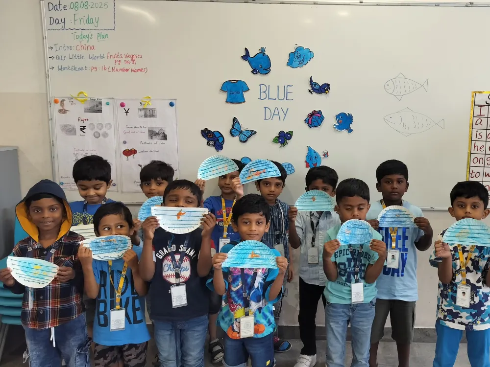 Blue day - Blue & Bright keep the ocean Right